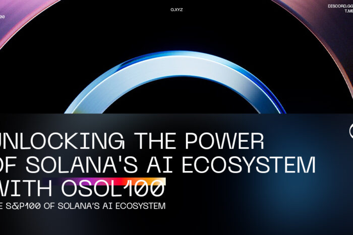 O.XYZ Launches OSOL100 AI Index – The S&P 100 of Solana’s AI Ecosystem