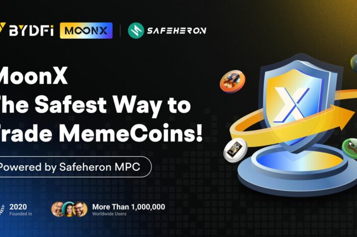 BYDFi Partners with Safeheron to Launch MoonX, The Ultimate Platform for Secure MemeCoin Trading