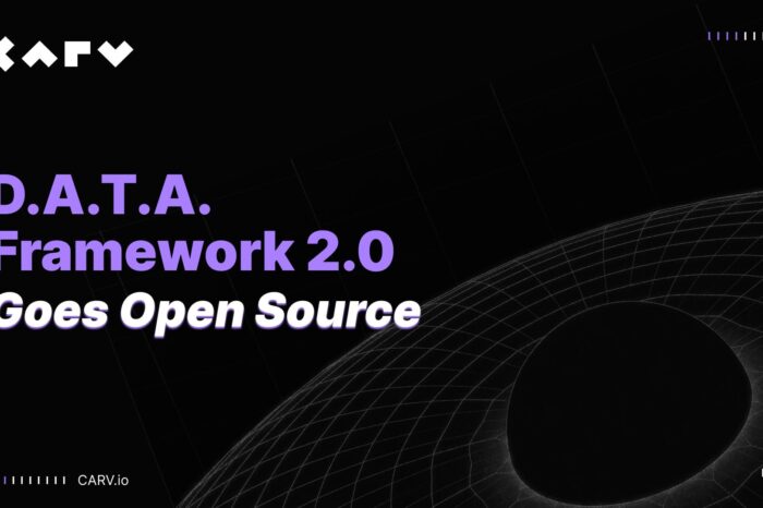 CARV’s D.A.T.A. Framework Goes Open Source – Empowering AI Agents with Economic Self Awareness