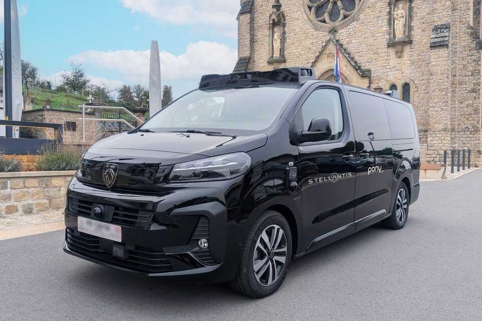 Stellantis partners with Pony.ai to bring fully autonomous self-driving electric vans to Europe