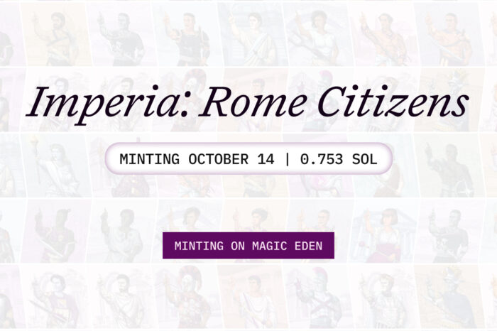 Rome Launches Its Genesis NFT Collection “Imperia” on Magic Eden Launchpad