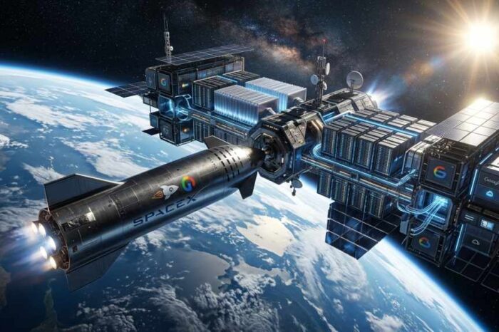 Google and SpaceX in talks to launch orbital AI data centers into space