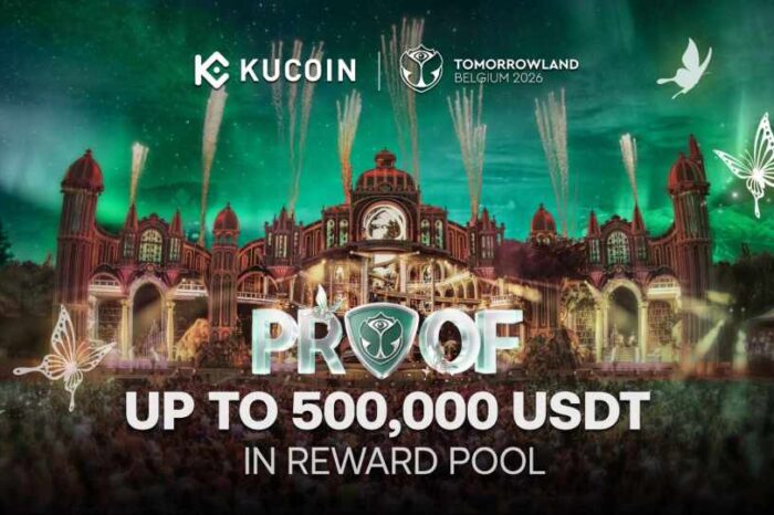 KuCoin Launches PROOF Tomorrowland Edition with $500K Rewards and Chance to Attend Tomorrowland 2026