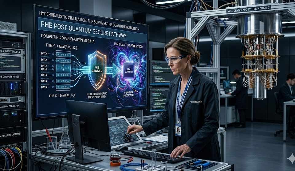 Why FHE Survives The Quantum Transition